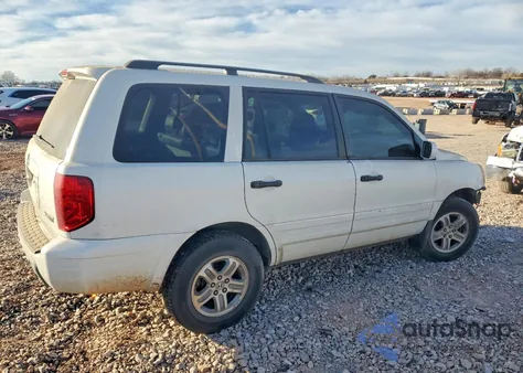 2005 Honda Pilot Exl z USA, uszkodzony, nr VIN 5FNYF18685B047365